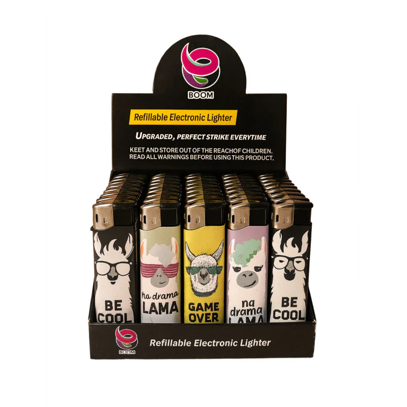 Boom Gas Lighters - Cool (50 Pack)